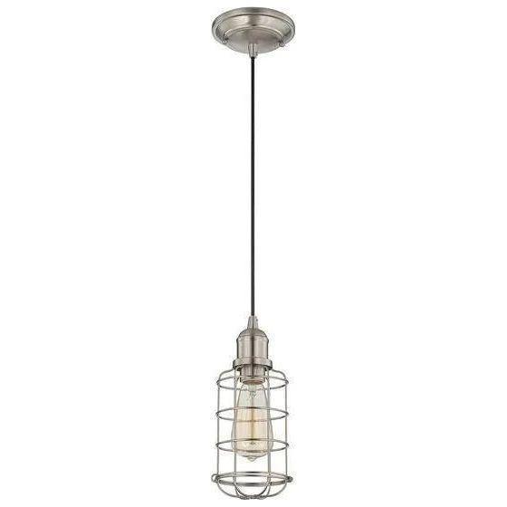 Savoy House - Vintage Pendants One Light Mini Pendant - 7-4133-1-SN - Canada Light Shop