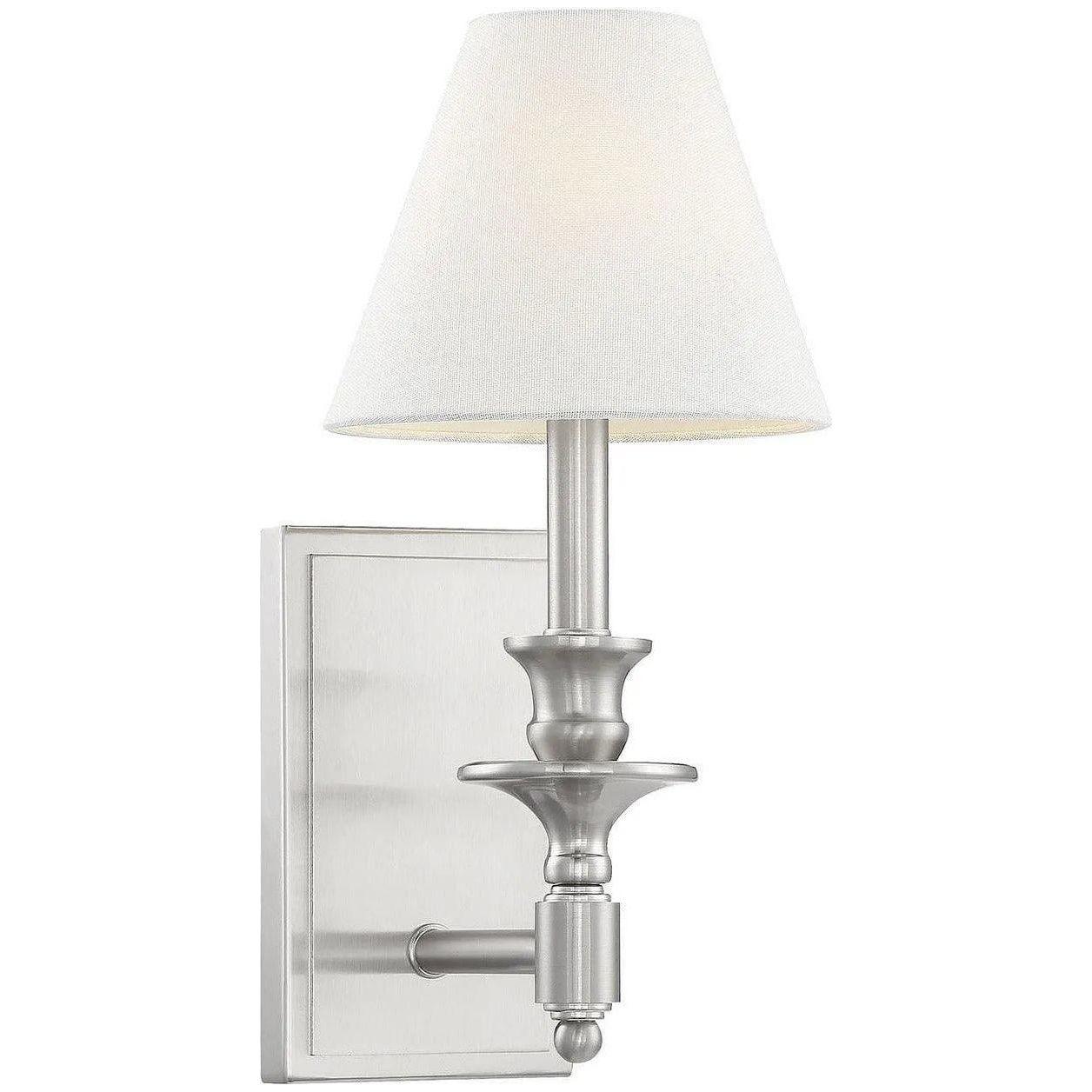 Savoy House - Washburn One Light Wall Sconce - 9-0700-1-SN - Canada Light Shop