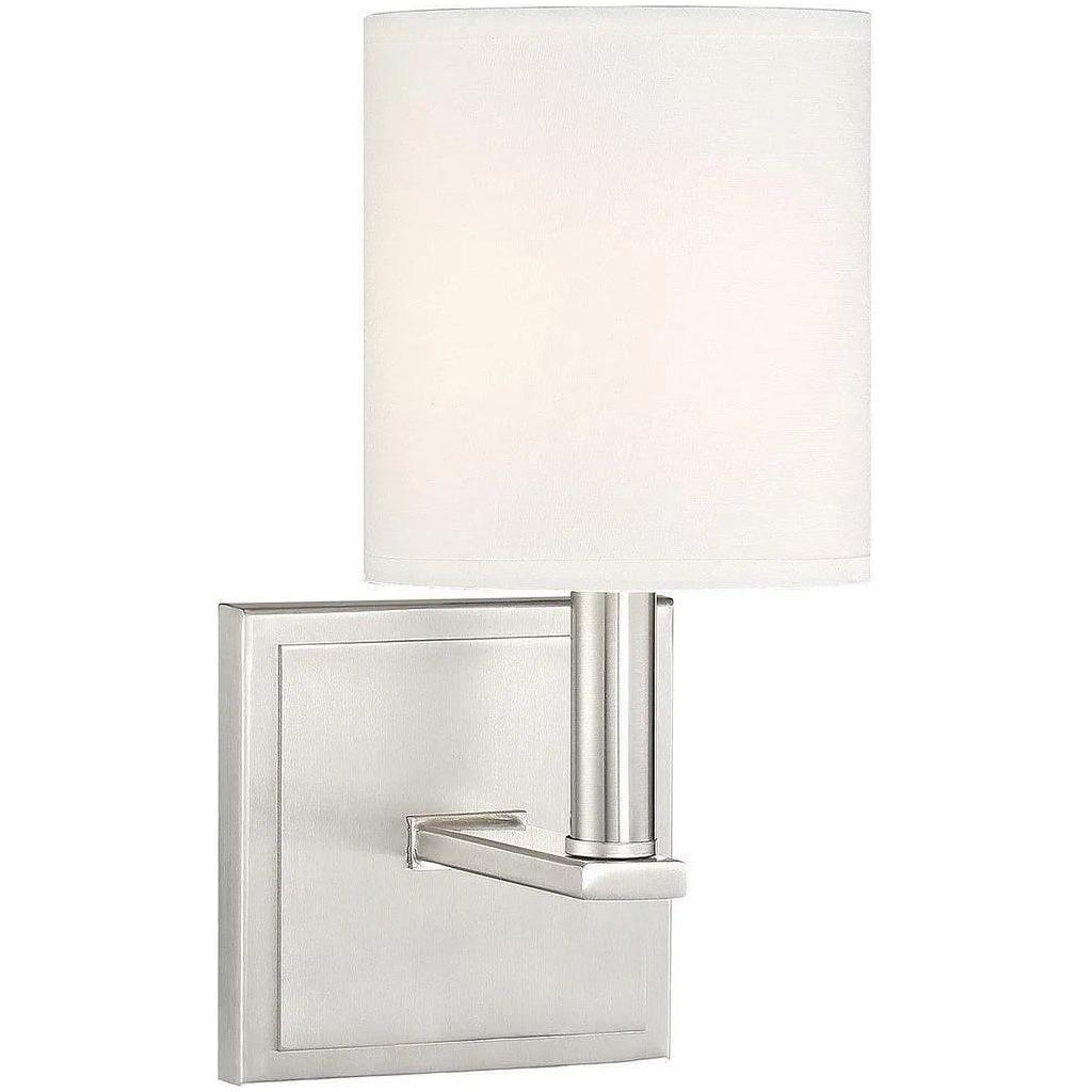 Savoy House - Waverly One Light Wall Sconce - 9-1200-1-SN - Canada Light Shop