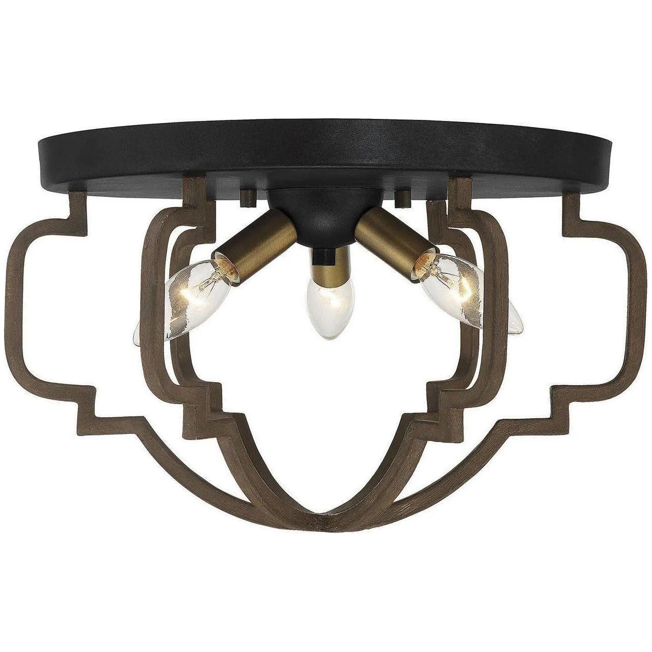 Savoy House - Westwood Three Light Semi-Flush Mount - 6-0304-3-96 - Canada Light Shop