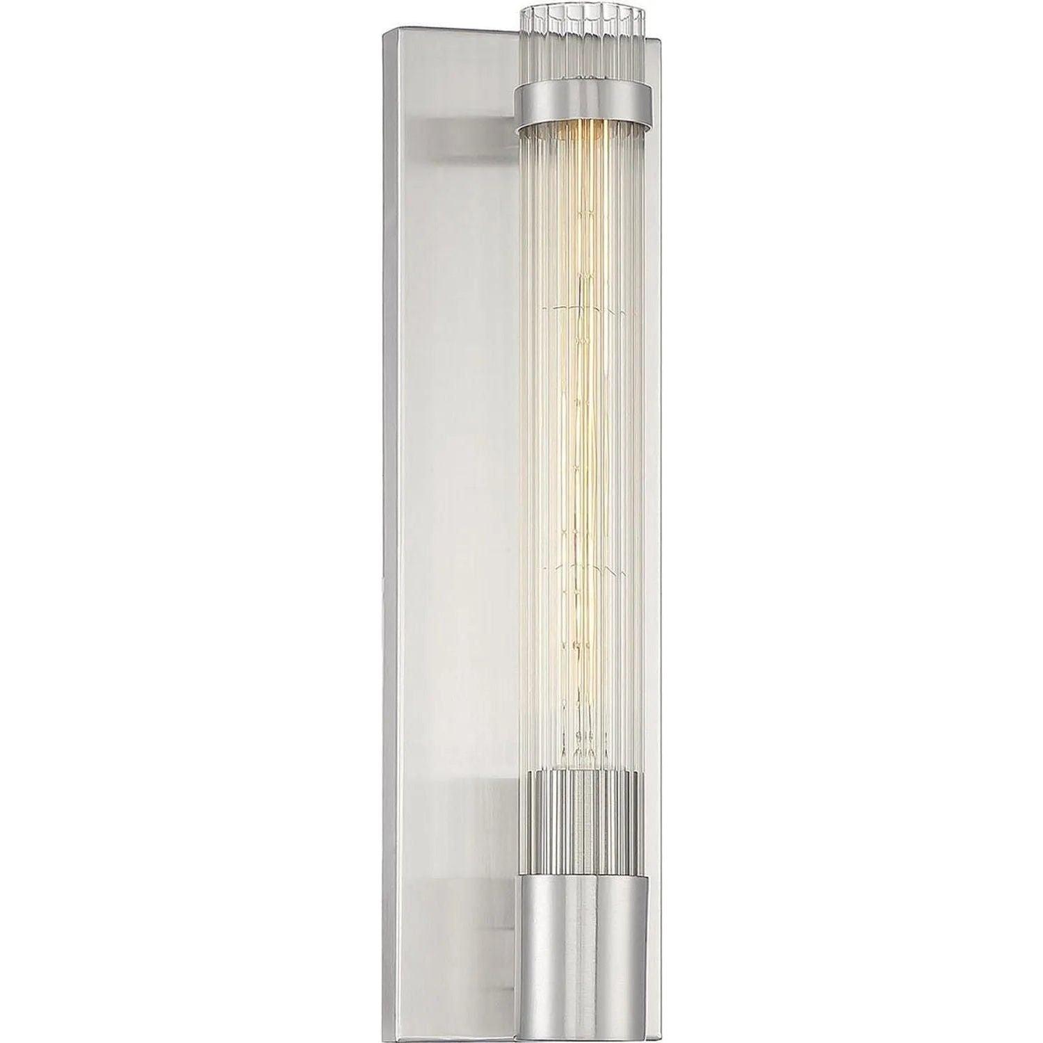 Savoy House - Willmar Wall Sconce - 9-996-1-SN - Canada Light Shop