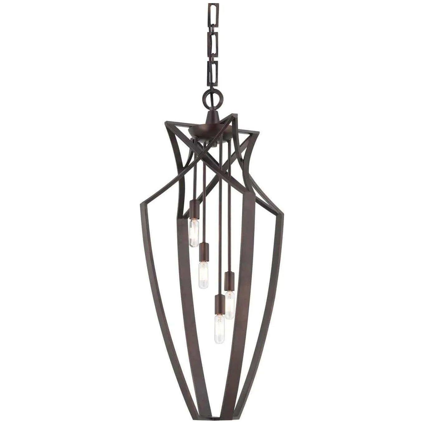 Savoy House - Windsung Four Light Foyer Pendant - 3-6821-4-13 - Canada Light Shop