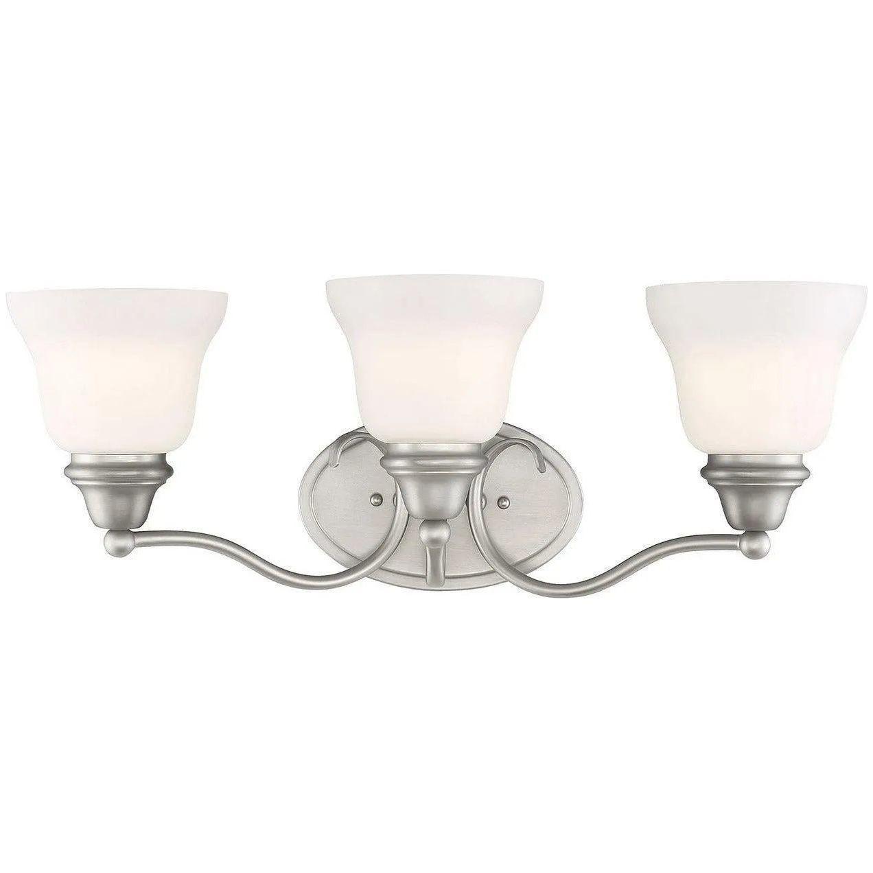 Savoy House - Yates Three Light Bath Bar - 8-6837-3-69 - Canada Light Shop