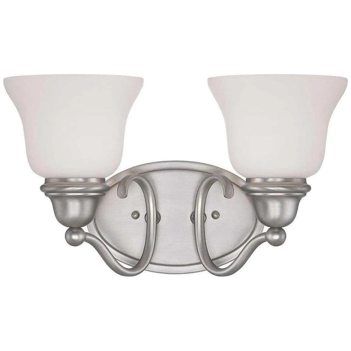 Savoy House - Yates Two Light Bath Bar - 8-6837-2-69 - Canada Light Shop