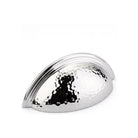 Schaub - Atherton Plain Edge Hammered Cup Pull - 573-26 - Canada Light Shop