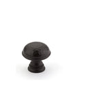 Schaub - Atherton Plain Edge Hammered Knob - 570-10B - Canada Light Shop