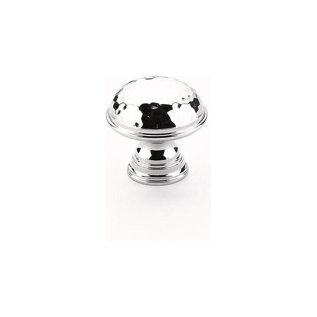 Schaub - Atherton Plain Edge Hammered Knob - 570-26 - Canada Light Shop
