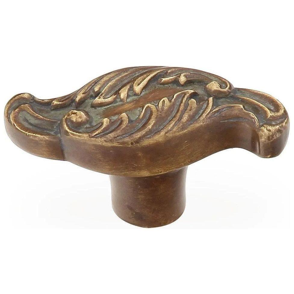 Schaub - Cantata Oblong Knob - 996-DG - Canada Light Shop