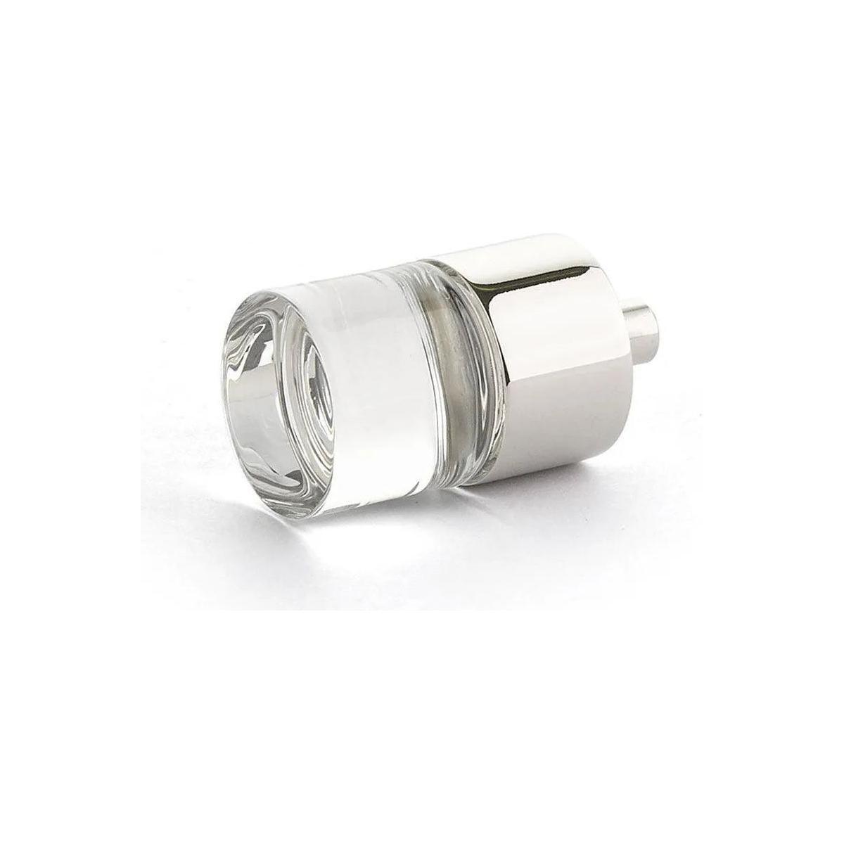 Schaub - City Lights Cylinder Glass Knob - 74-PN - Canada Light Shop