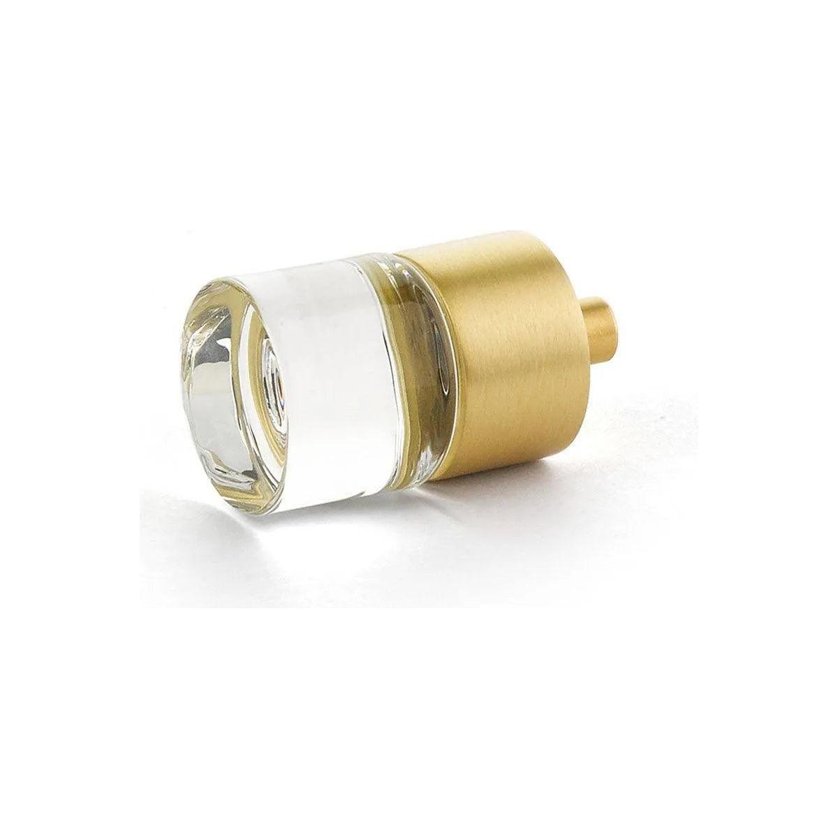 Schaub - City Lights Cylinder Glass Knob - 74-SB - Canada Light Shop