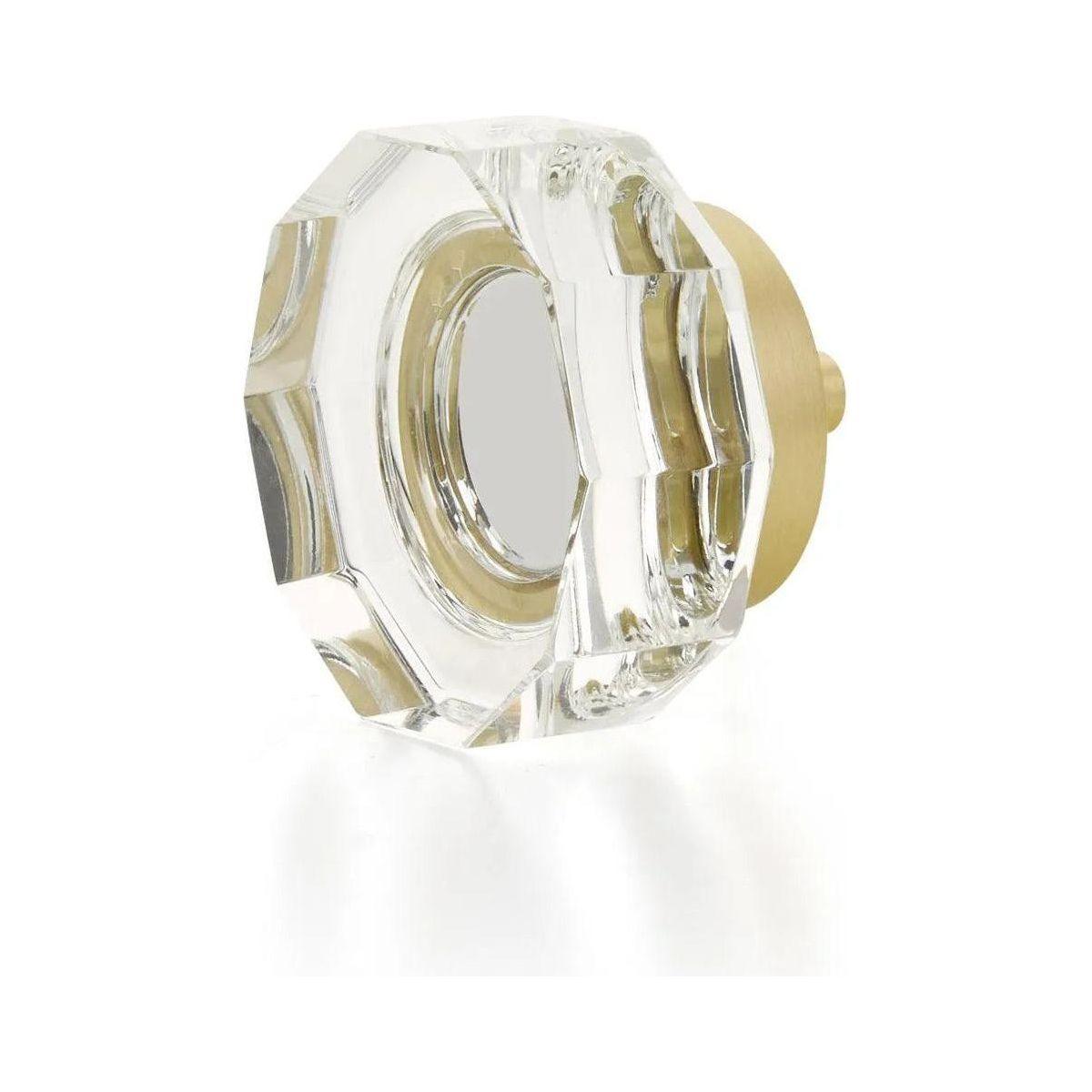 Schaub - City Lights Large Multi-Sided Glass Knob - 53-SB - Canada Light Shop