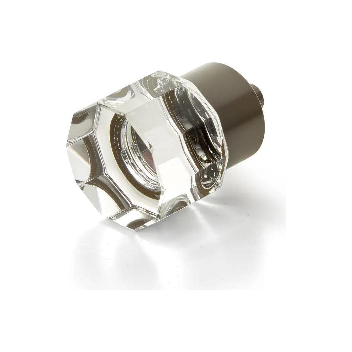Schaub - City Lights Round Multi-Sided Glass Knob - 55-10B - Canada Light Shop