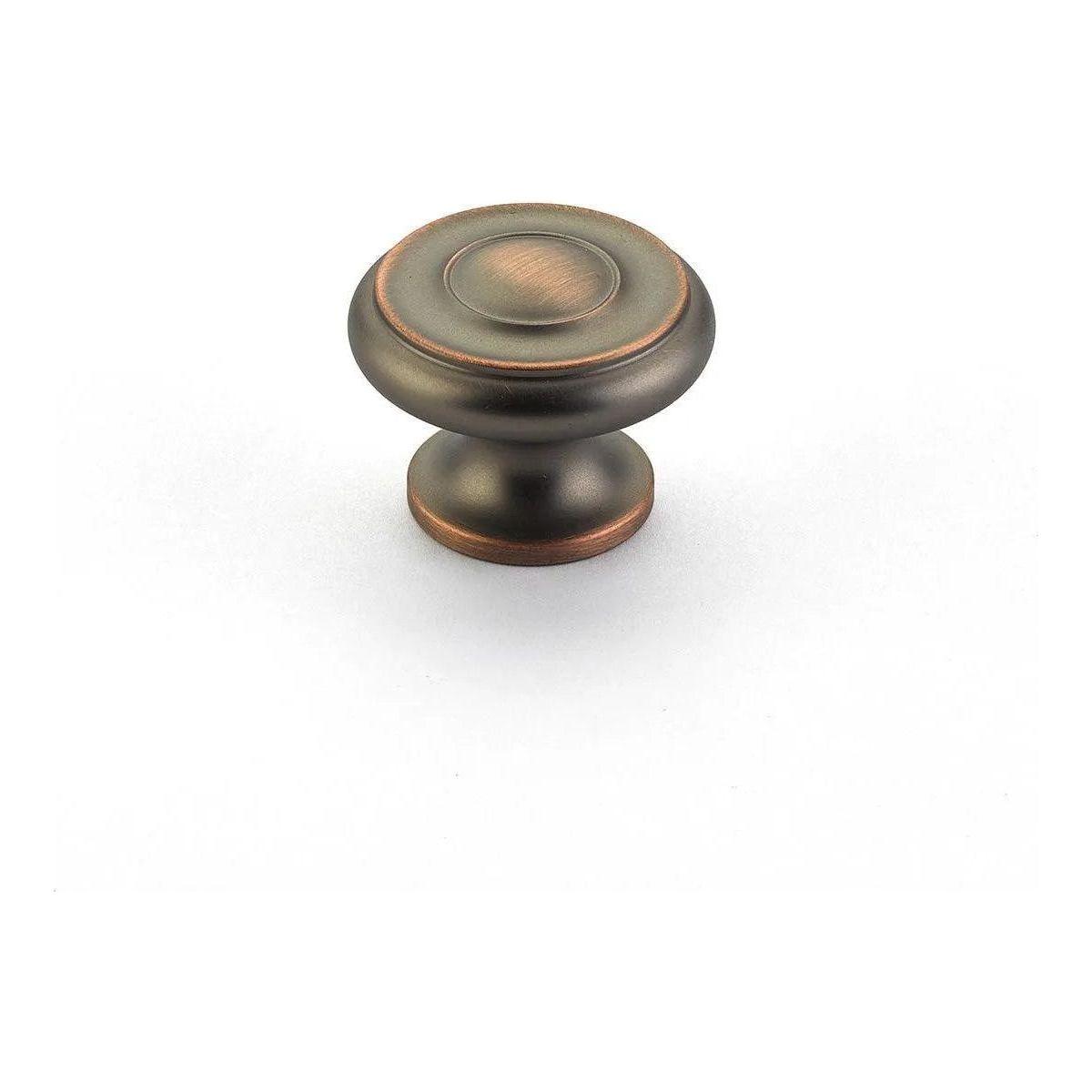 Schaub - Colonial Round Knob - 704-AUB - Canada Light Shop