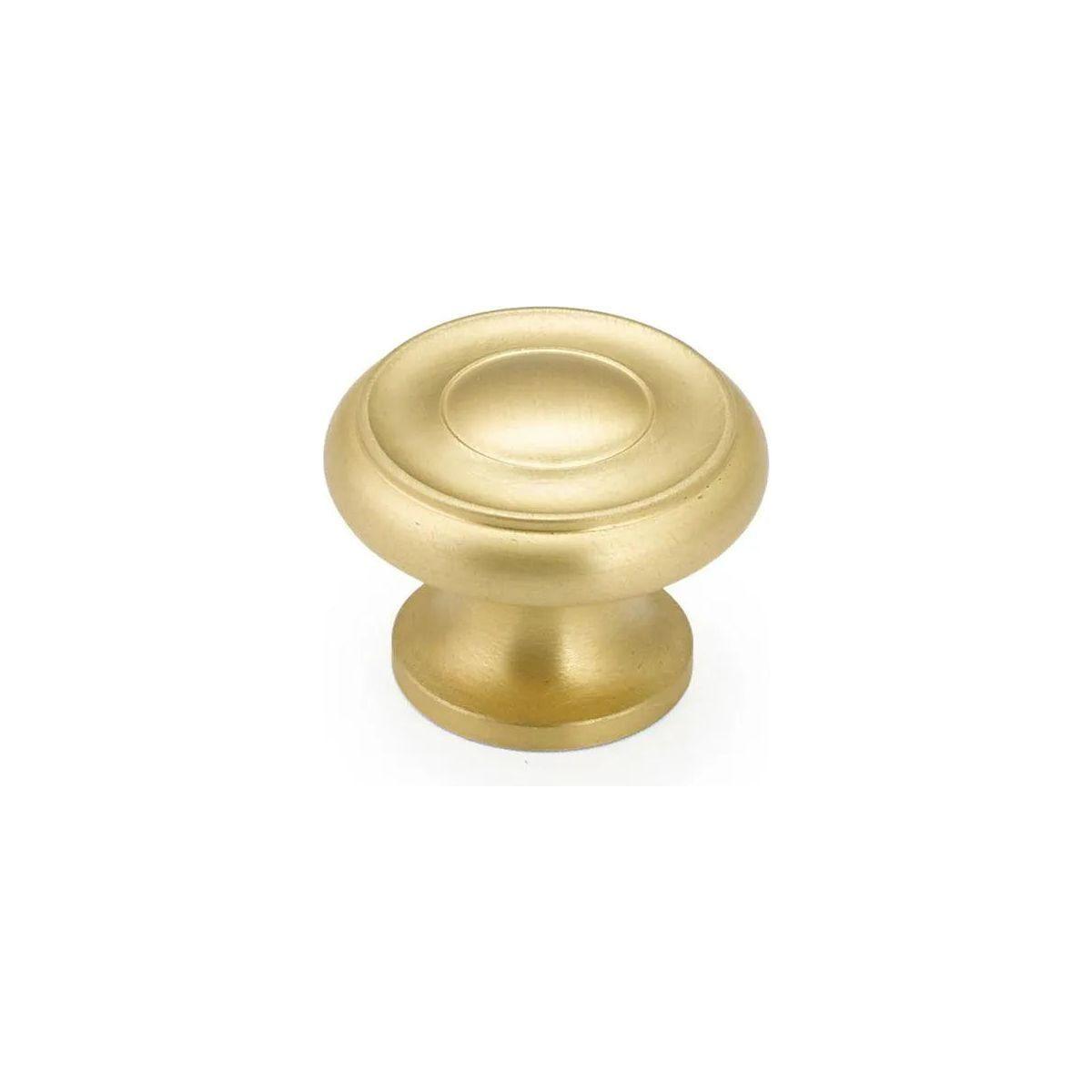 Schaub - Colonial Round Knob - 704-SB - Canada Light Shop