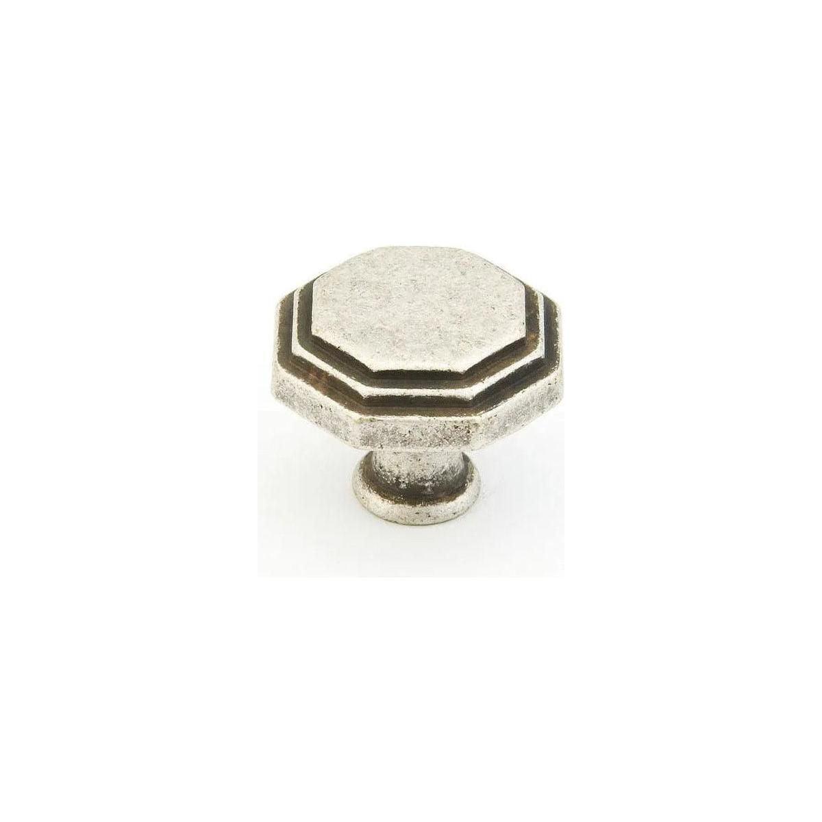Schaub - Firenza Octagonal Knob - 283-FS - Canada Light Shop