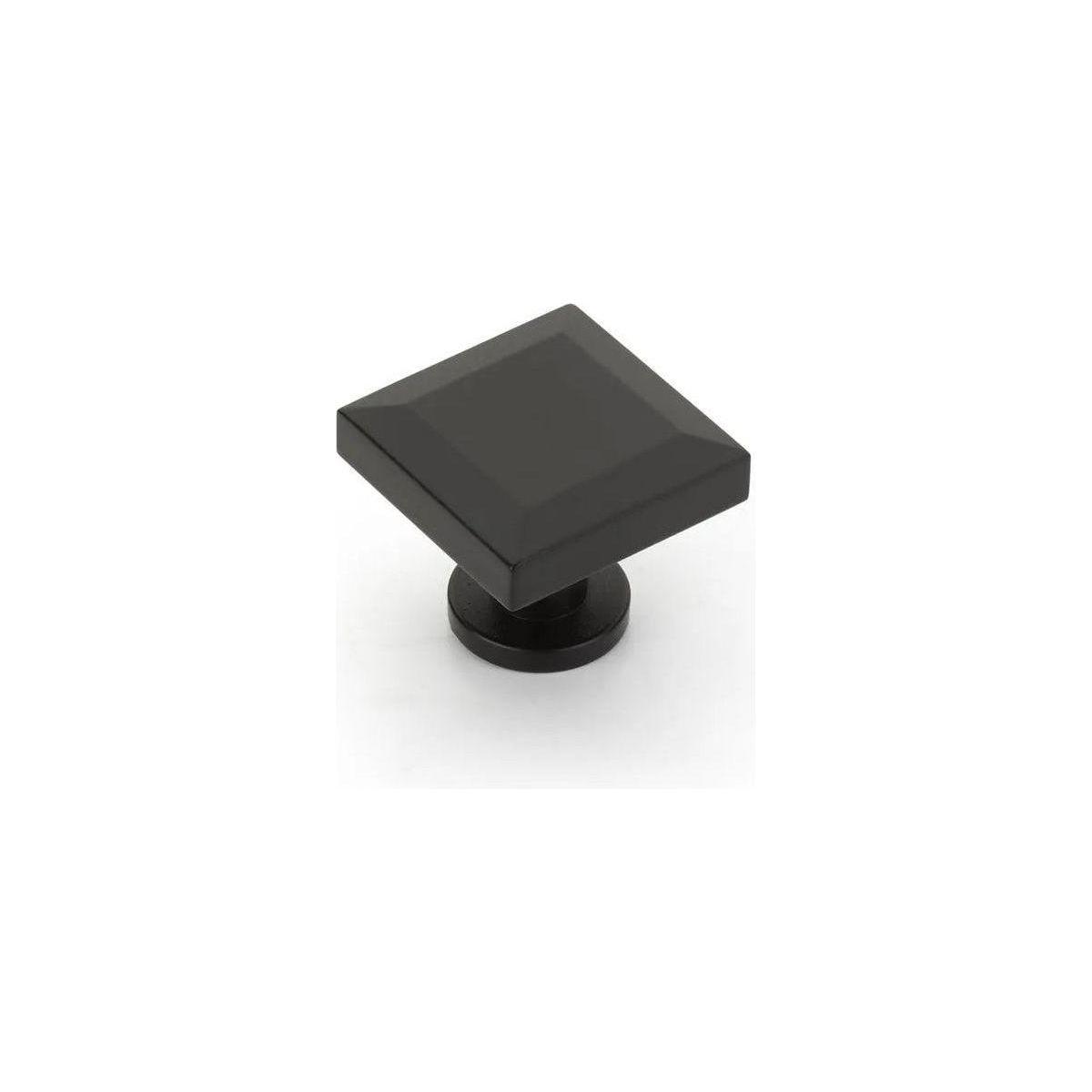 Schaub - Heathrow Square Knob - 551-MB - Canada Light Shop