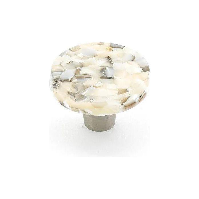 Schaub - Ice Round Knob - 31-SBP - Canada Light Shop