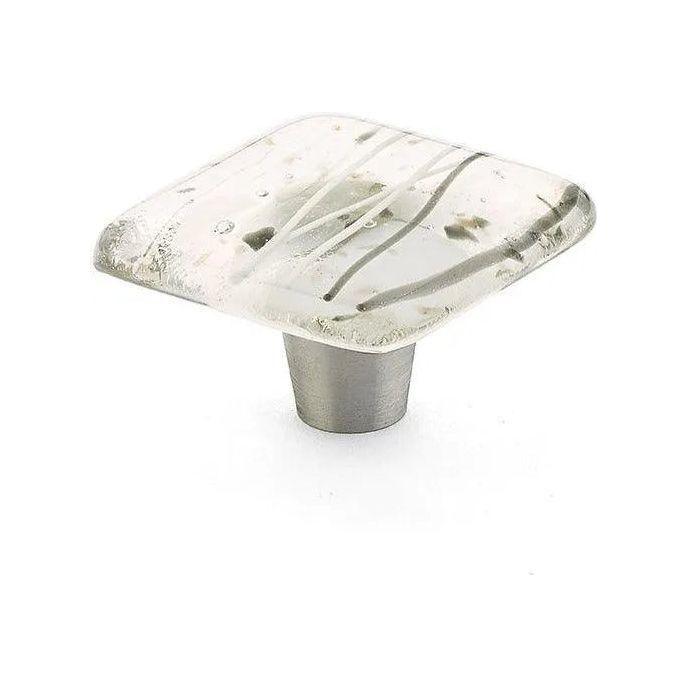Schaub - Ice Square Knob - 34-CWG - Canada Light Shop