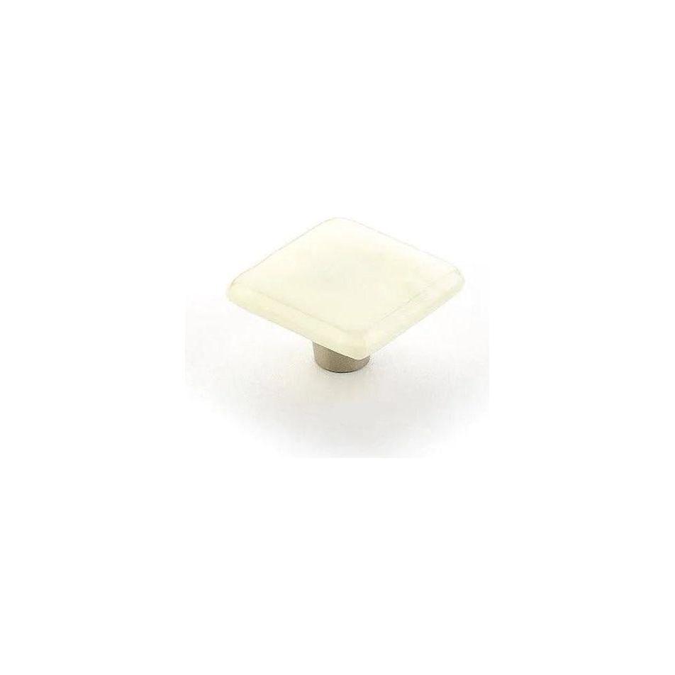 Schaub - Ice Square Knob - 34-IVS - Canada Light Shop