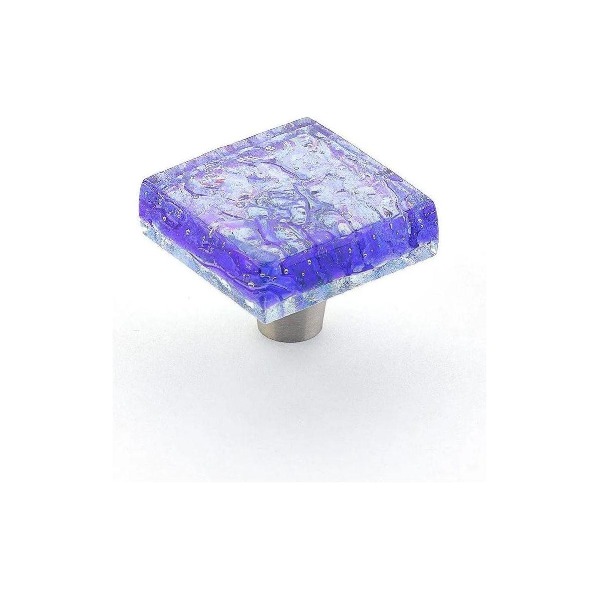 Schaub - Ice Square Knob - 34-PBL - Canada Light Shop