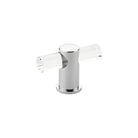 Schaub - Lumiere Adjustable Clear Acrylic T-Knob - 401-26 - Canada Light Shop