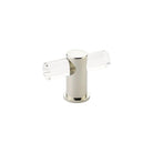 Schaub - Lumiere Adjustable Clear Acrylic T-Knob - 401-PN - Canada Light Shop