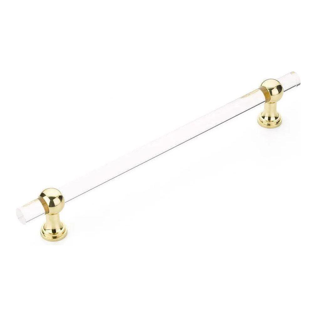 Schaub - Lumiere Transitional Non-Adjustable Clear Acrylic Appliance Pull - 412-03 - Canada Light Shop
