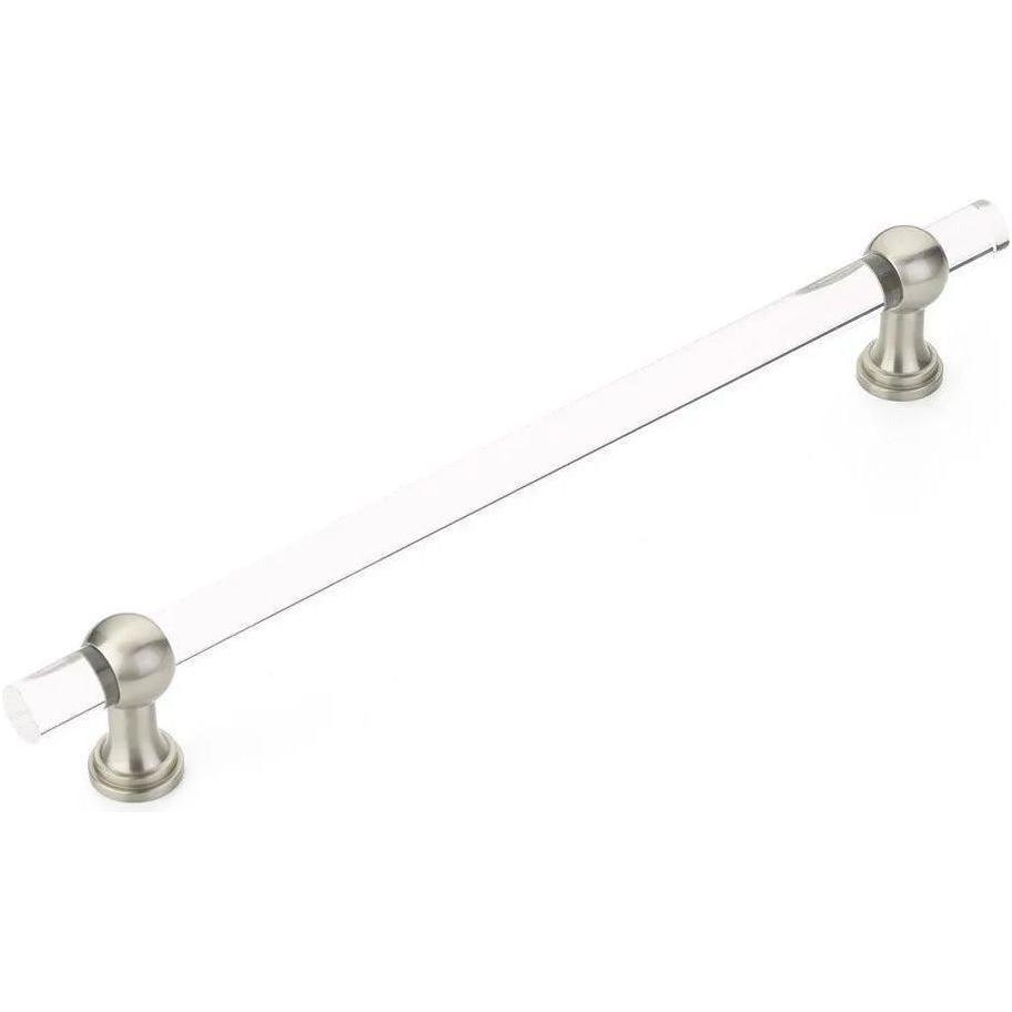 Schaub - Lumiere Transitional Non-Adjustable Clear Acrylic Appliance Pull - 412-15 - Canada Light Shop