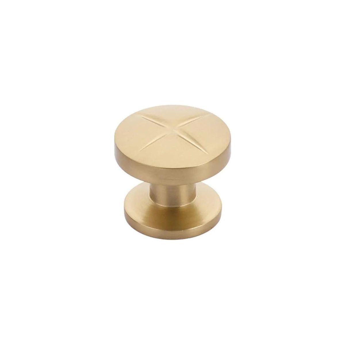Schaub - Northport Round Knob - 210-SSB - Canada Light Shop