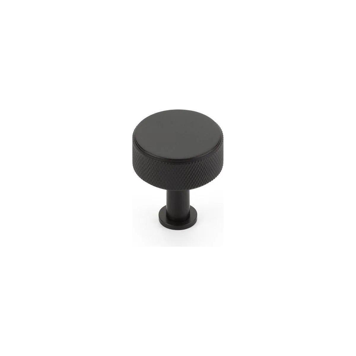 Schaub - Pub House Knurled Knob - 5002-MB - Canada Light Shop