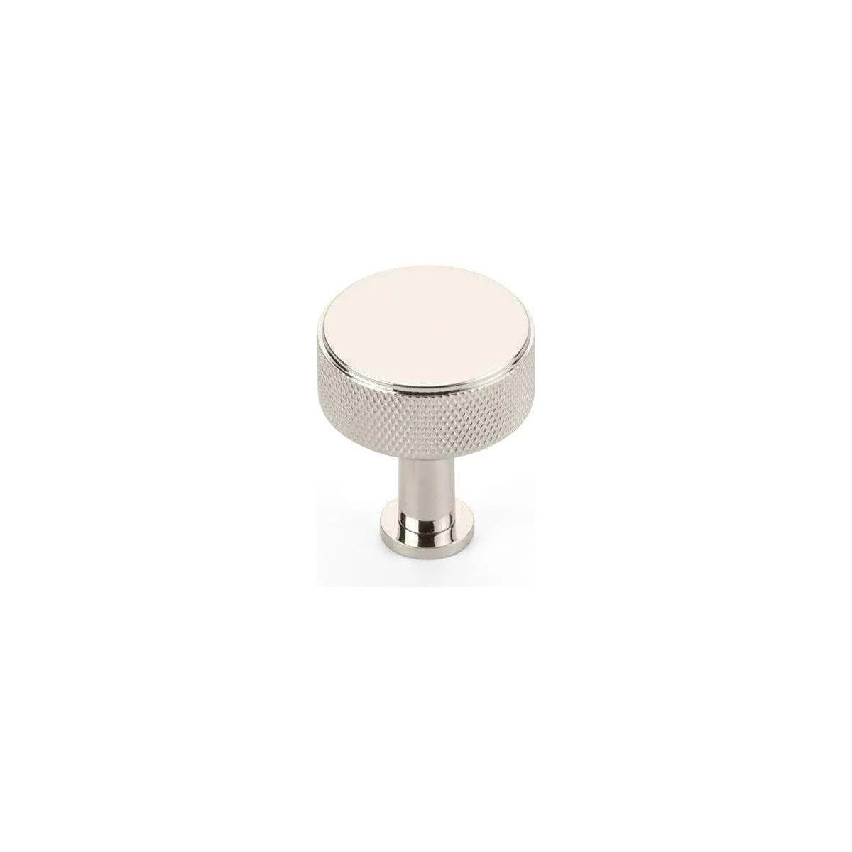 Schaub - Pub House Knurled Knob - 5002-PN - Canada Light Shop