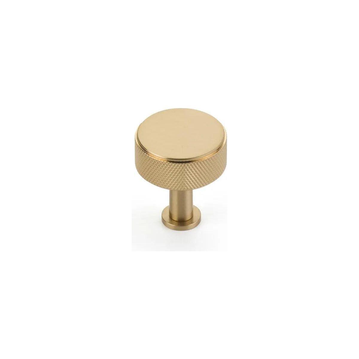 Schaub - Pub House Knurled Knob - 5002-SSB - Canada Light Shop