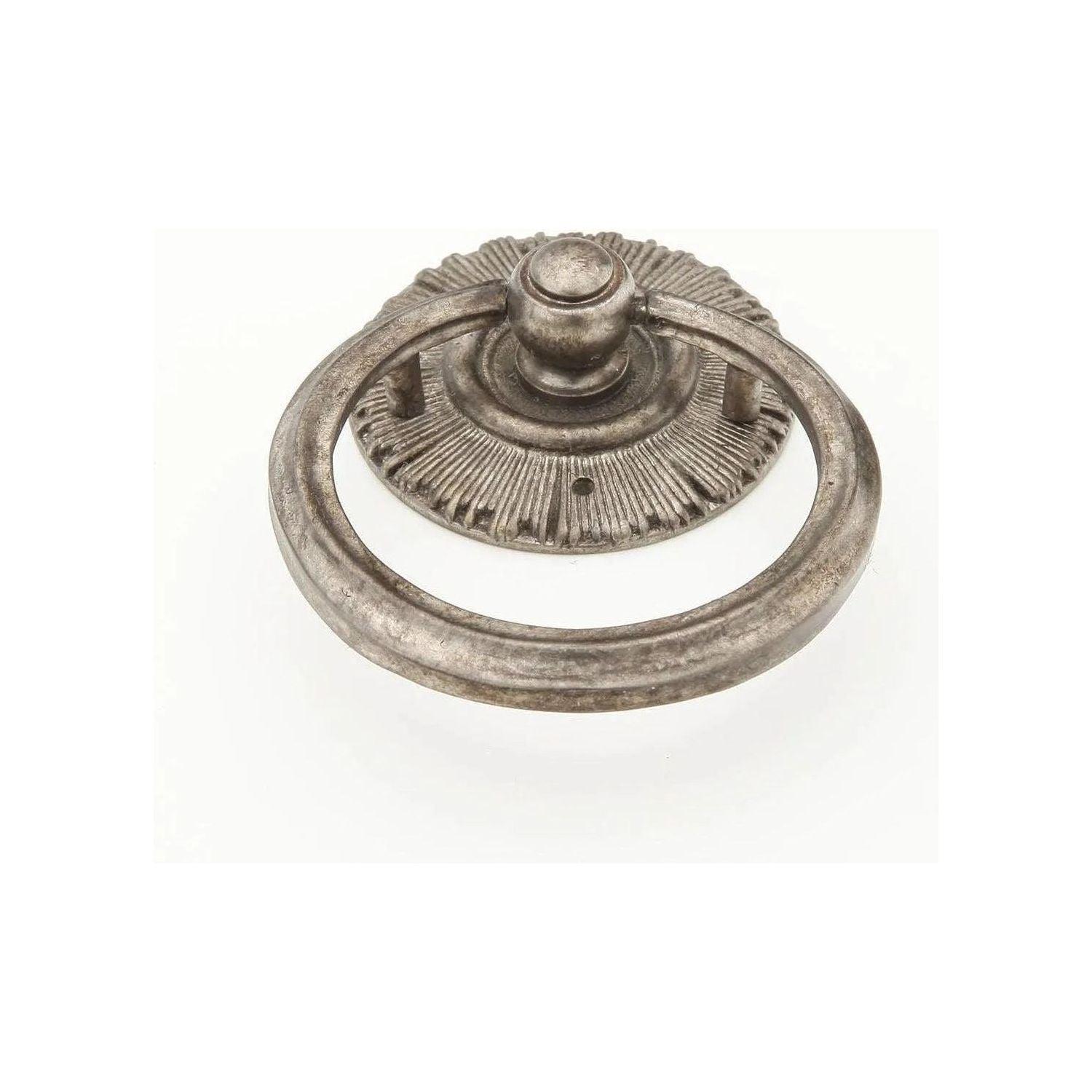 Schaub - Sunburst Ring Pull with Backplate - 977-SA - Canada Light Shop
