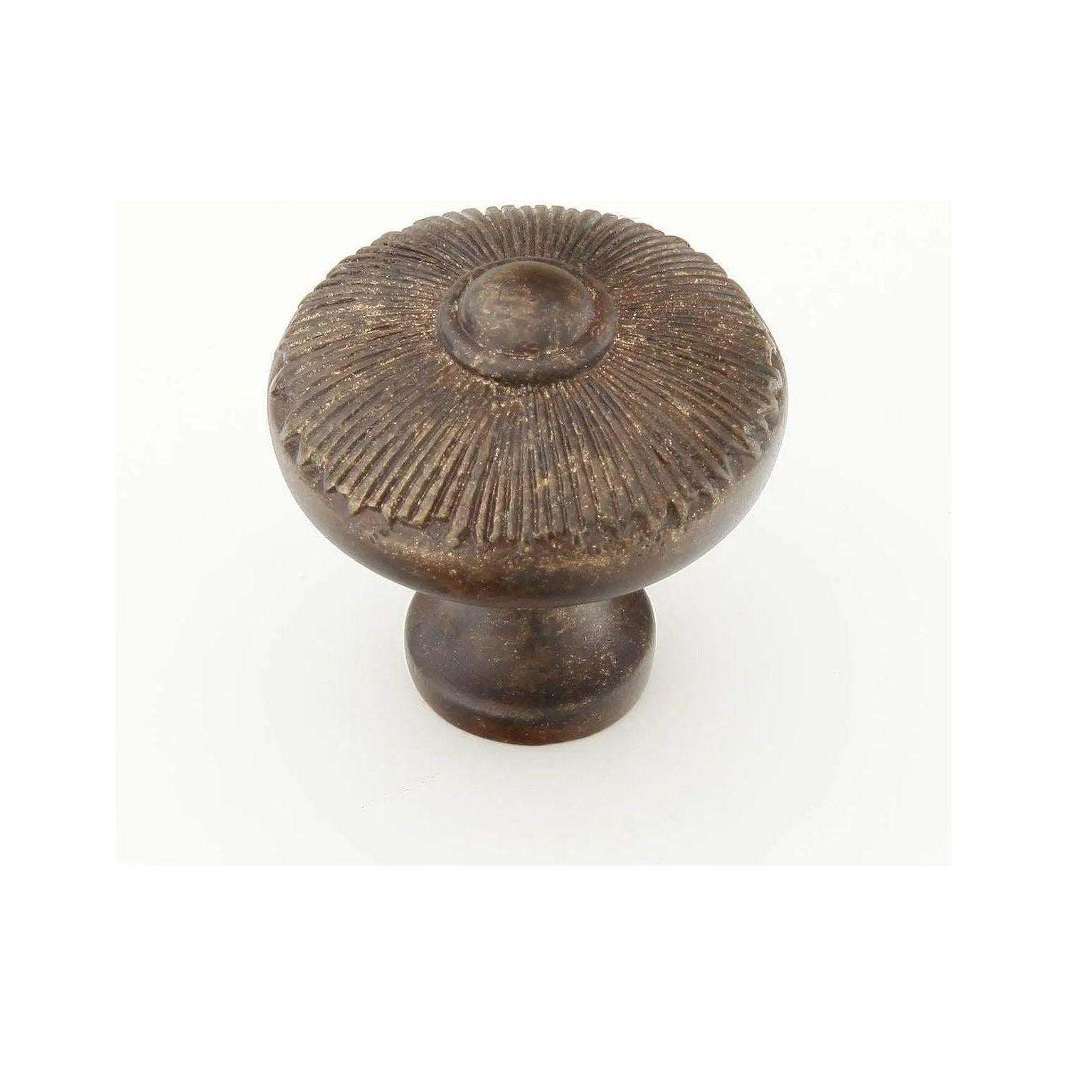 Schaub - Sunburst Round Knob - 974-HLB - Canada Light Shop