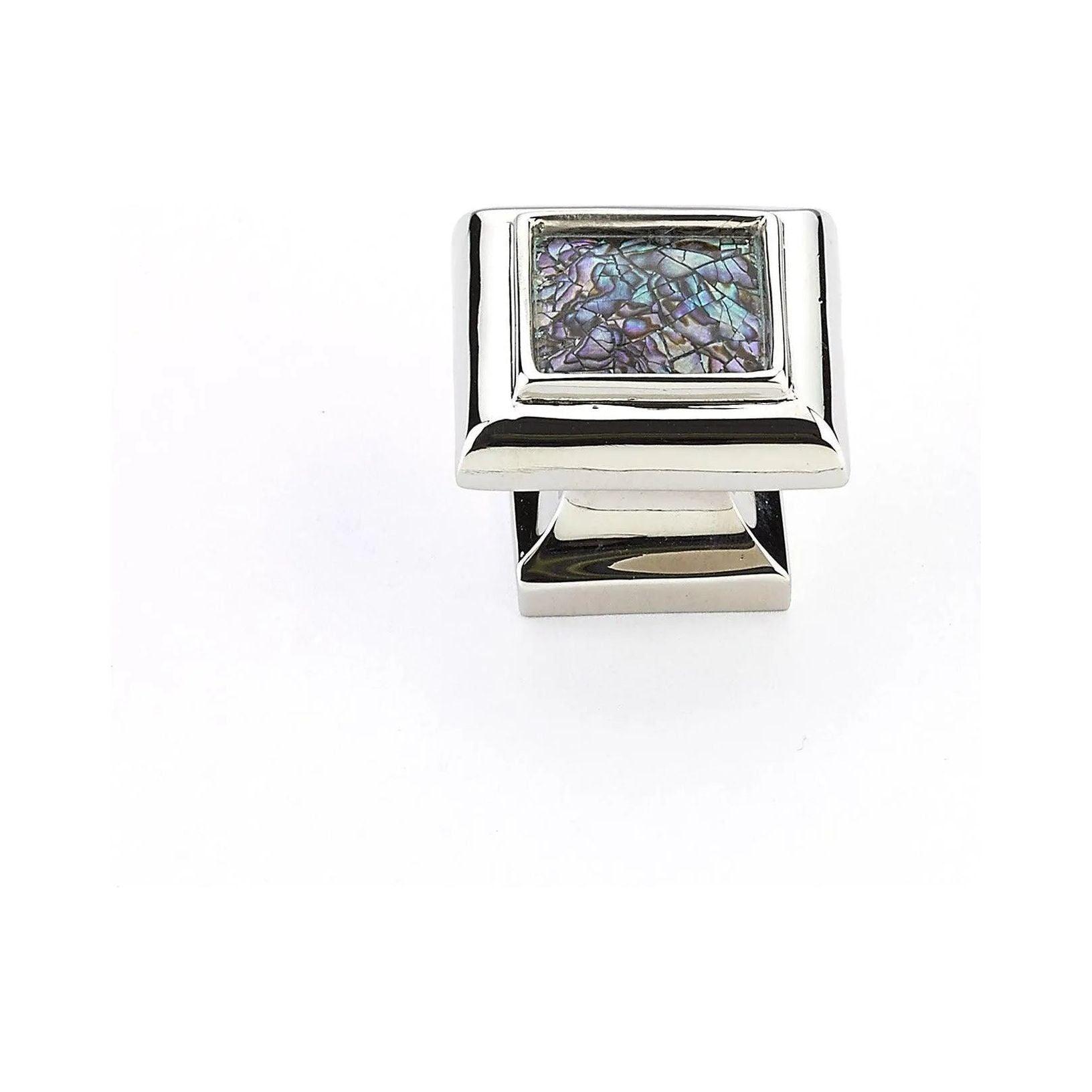 Schaub - Symphony Square Knob - 818-IM/PN - Canada Light Shop