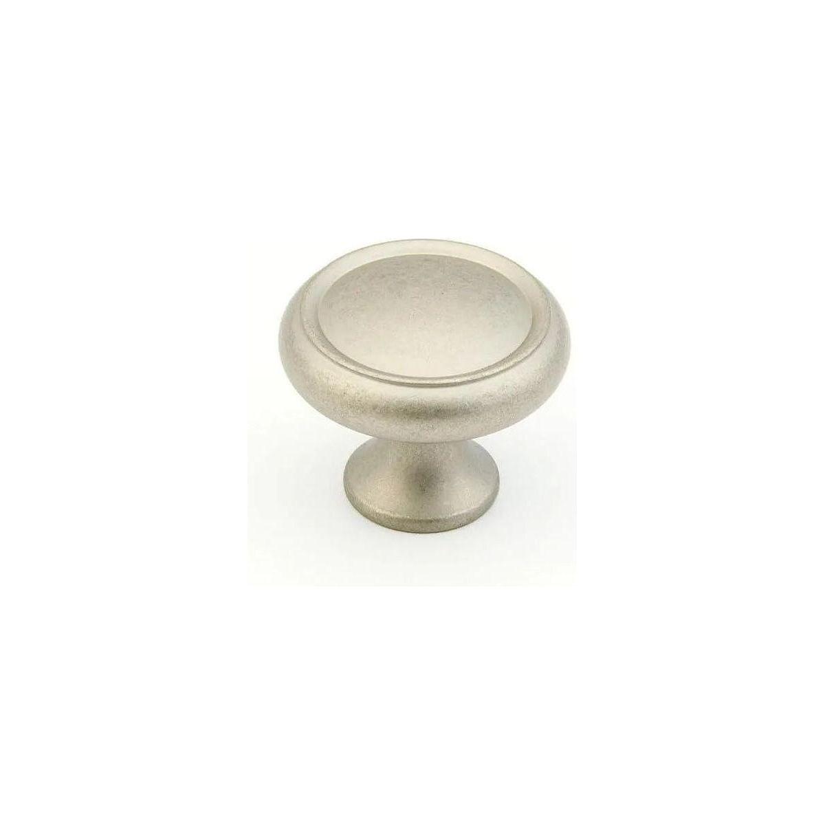 Schaub - Traditional Circle Knob - 711-DN - Canada Light Shop