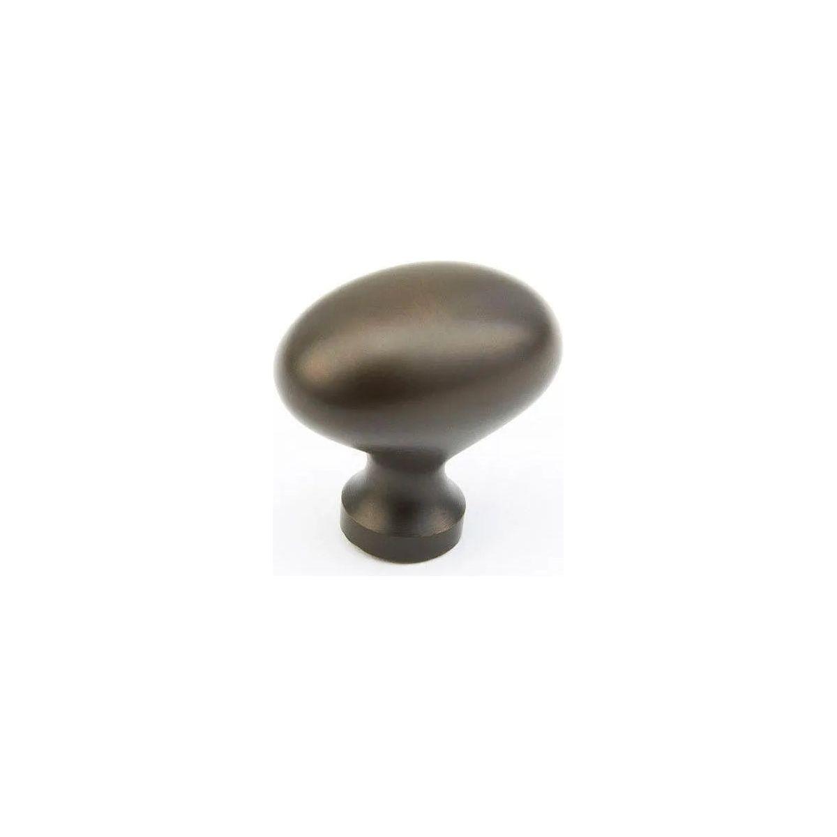 Schaub - Traditional Oval Knob - 719-10B - Canada Light Shop