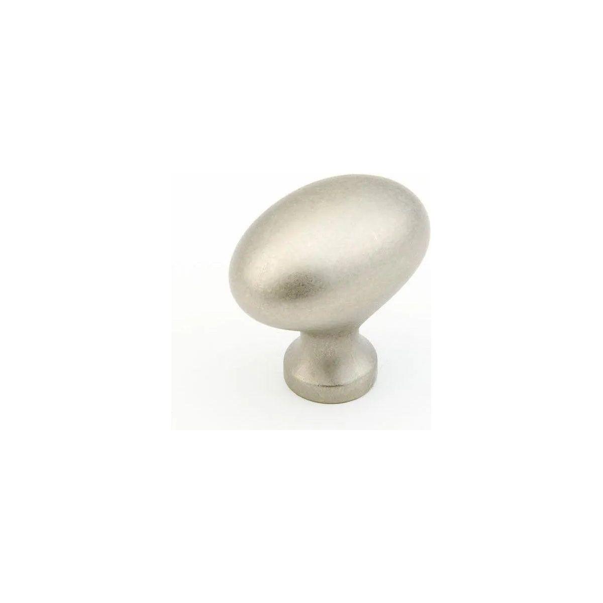 Schaub - Traditional Oval Knob - 719-DN - Canada Light Shop