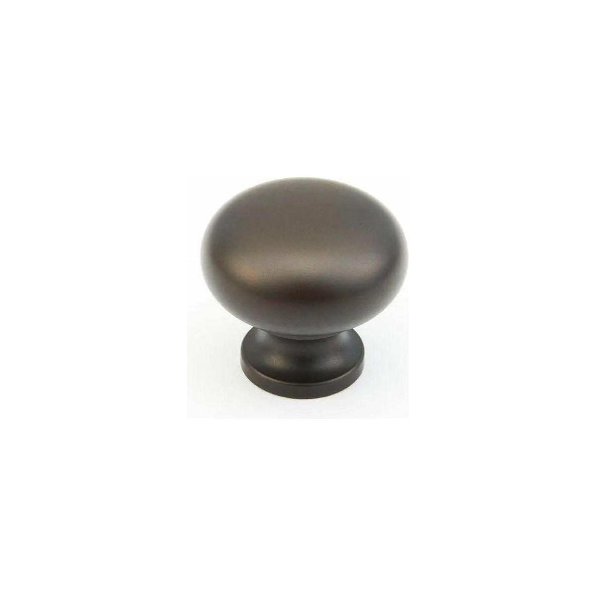 Schaub - Traditional Smooth Round Knob - 706-10B - Canada Light Shop