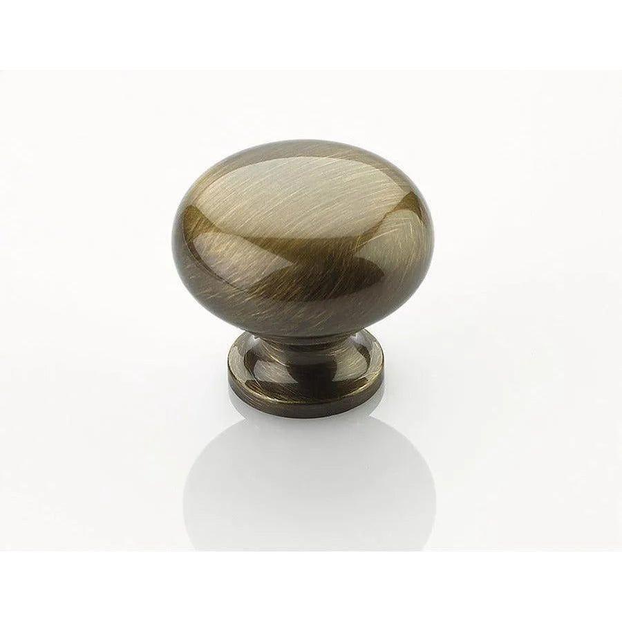 Schaub - Traditional Smooth Round Knob - 706-AB - Canada Light Shop