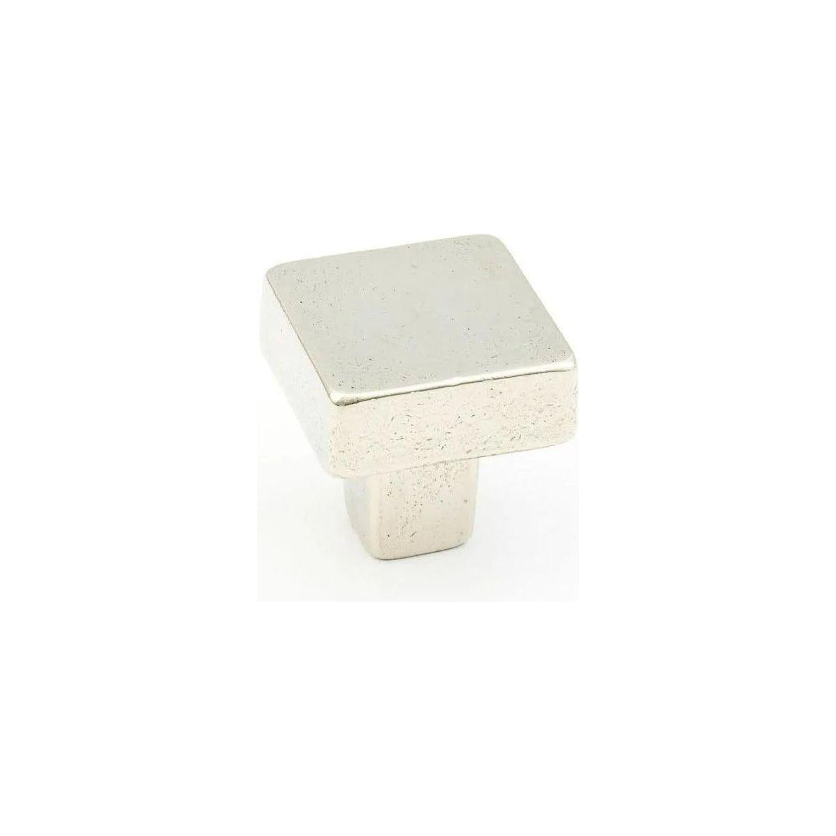 Schaub - Vinci Square Knob - 789-PWB - Canada Light Shop