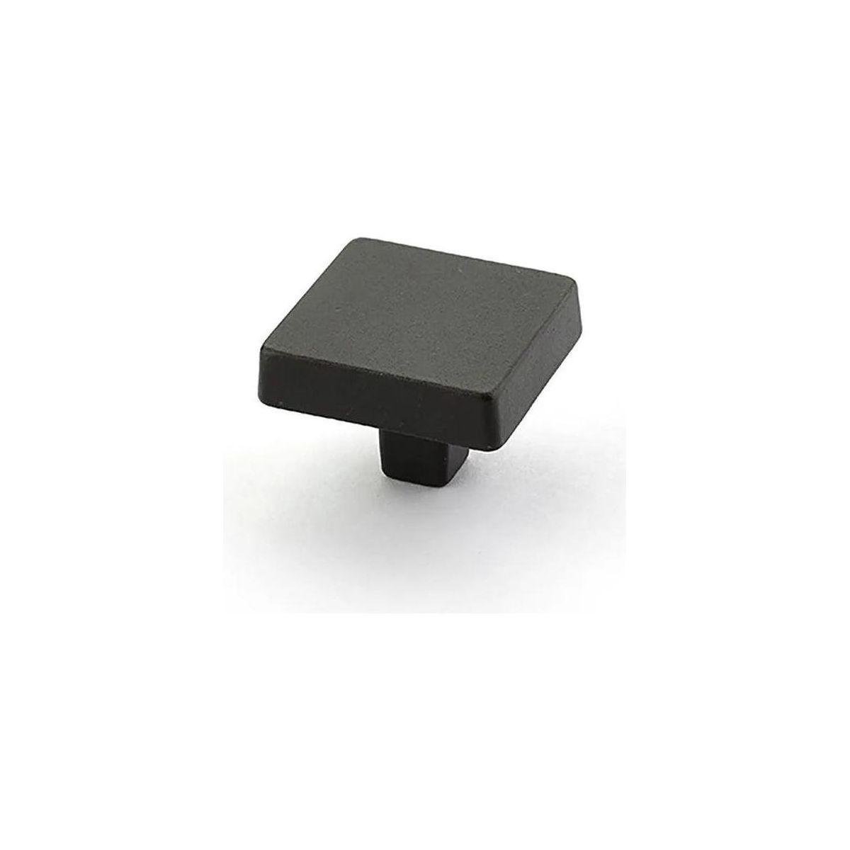 Schaub - Vinci Square Knob - 815-BB - Canada Light Shop