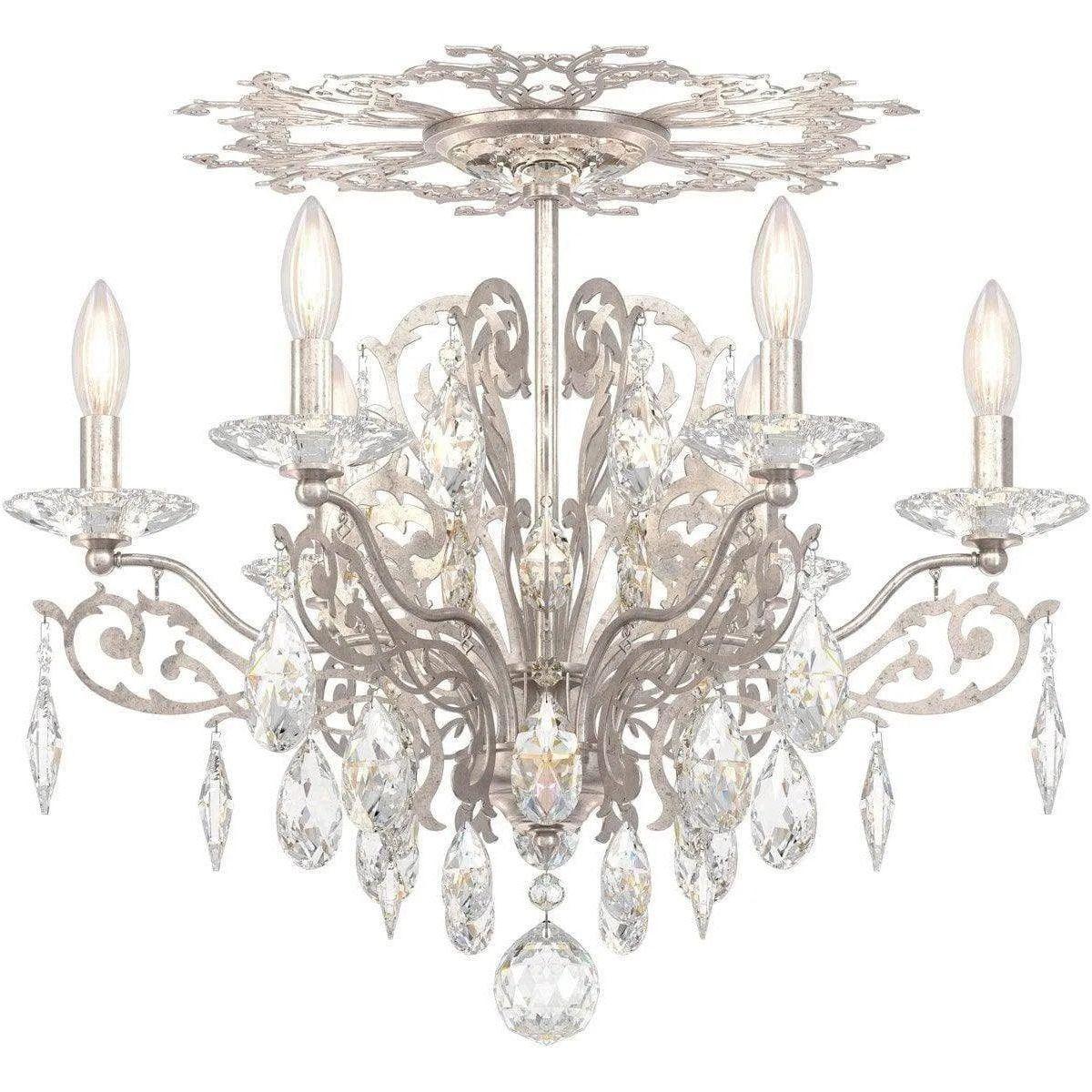 Schonbek 1870 - Filigrae Semi Flush - FE7206N-22H - Canada Light Shop