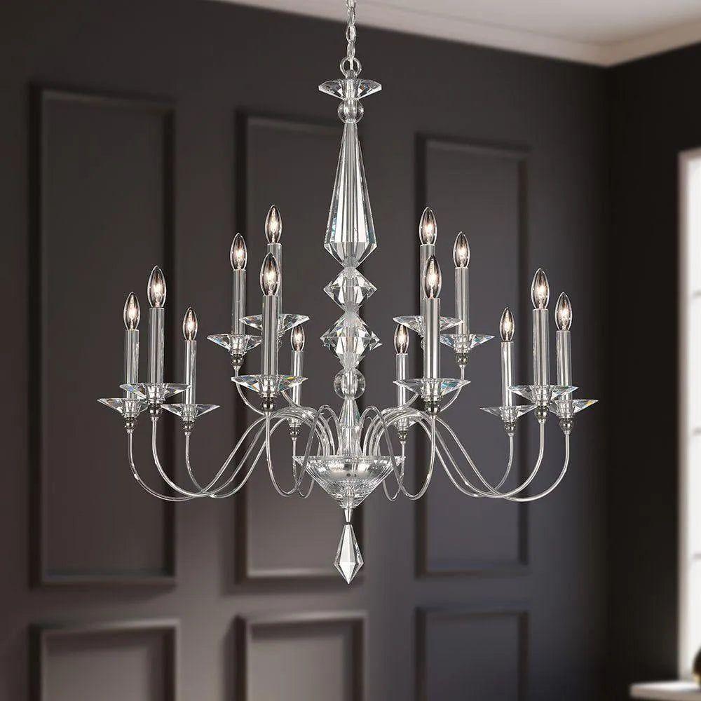 Schonbek 1870 - Jasmine Chandelier - 9685-40CL - Canada Light Shop