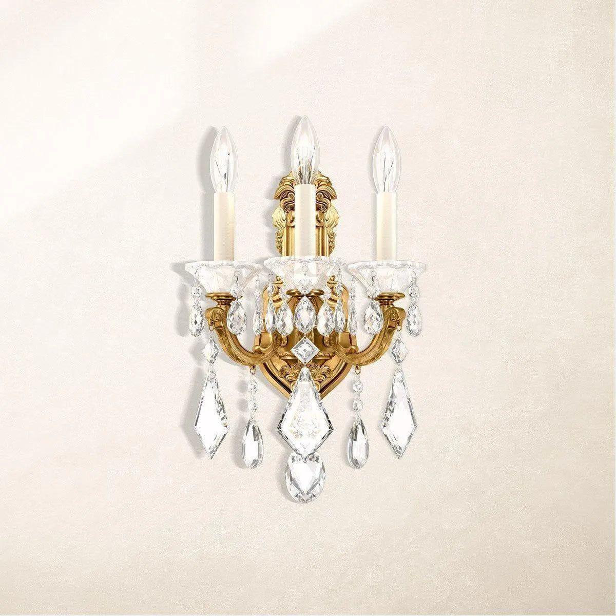 Schonbek 1870 - La Scala Wall Sconce - 5071-48S - Canada Light Shop