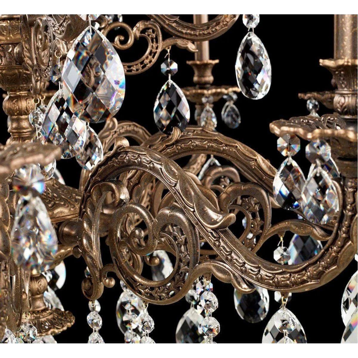 Schonbek 1870 - Milano Chandelier - 5685-23S - Canada Light Shop