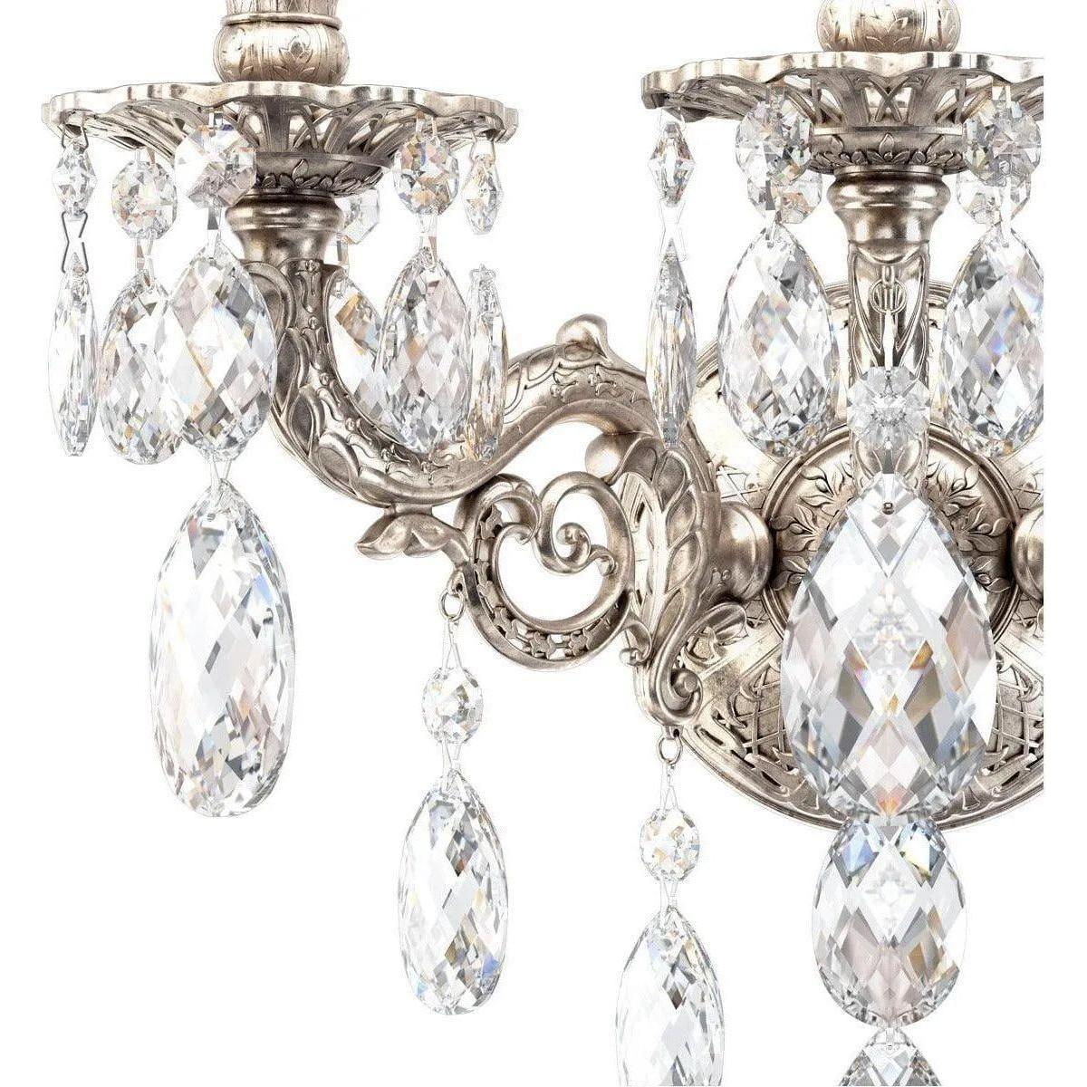 Schonbek 1870 - Milano Wall Sconce - 5643-48S - Canada Light Shop