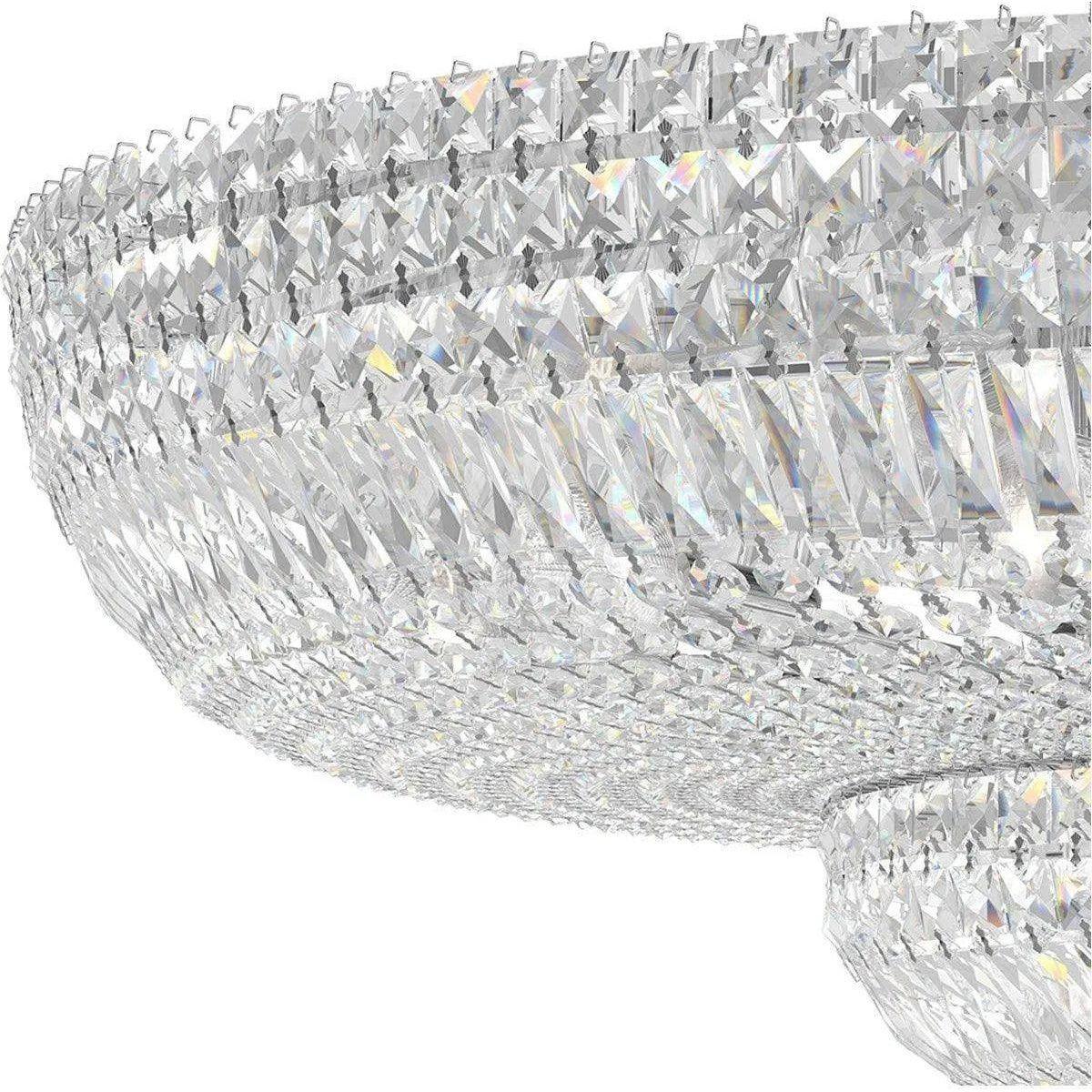 Schonbek 1870 - Petit Crystal Deluxe Semi Flush - 5890-211S - Canada Light Shop
