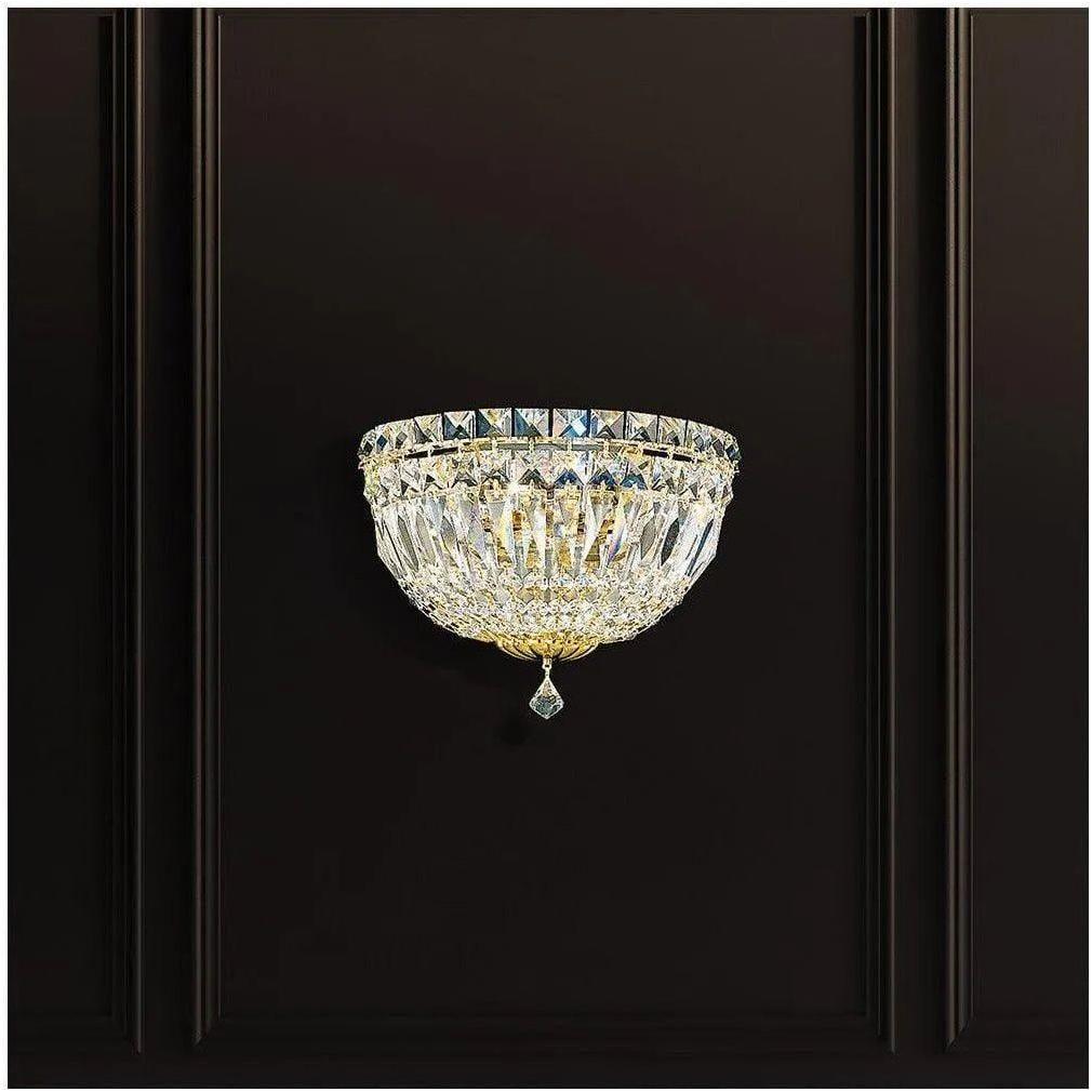 Schonbek 1870 - Petit Crystal Deluxe Wall Sconce - 6600-211S - Canada Light Shop