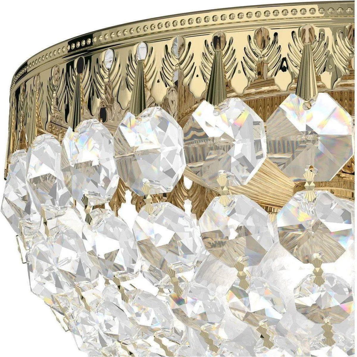 Schonbek 1870 - Petit Crystal Semi Flush - 1560-211S - Canada Light Shop